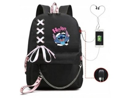 Plecak szkolny STITCH D055 Plec