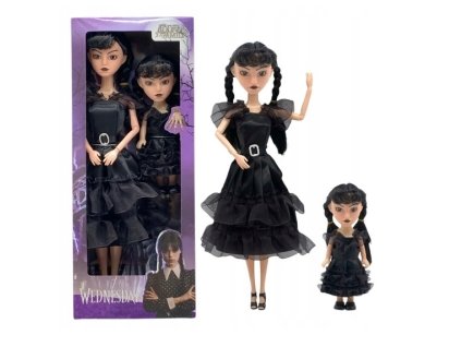 POHYBLIVÉ DVE STREDAJŠIE BÁBIKY ADDAMS  VYPR