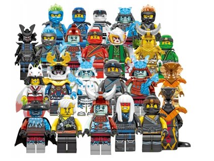 MINI NINJAGO NINJA FIGÚRKA 24 ks
