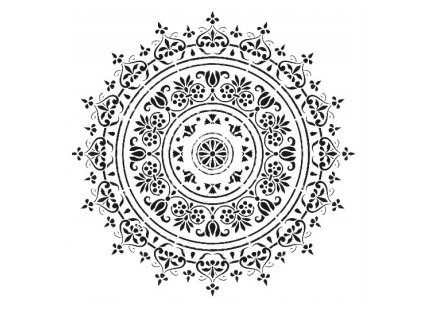 Šablóna z tvrdej PP fólie, vodotesná, umývateľná