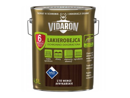 VIDARON L10 Africký wenge 4,5L VYPR