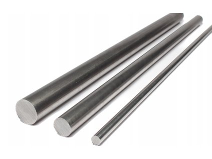 Oceľová guľatá tyč fi 30l  100cm