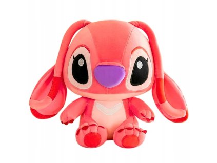Maskot Lilo a Stitch Pink Large XXL plyšový 50 cm RUŽOVÝ