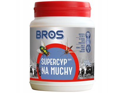 Supercyp 6WP Bros odpudzovač múch 200 g