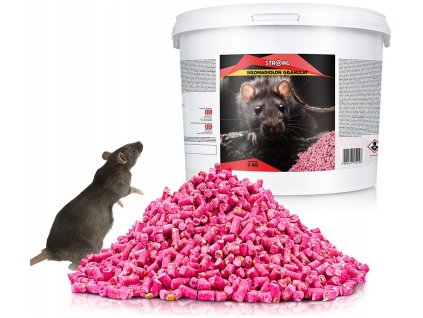 SILNÉ BROMADIOLÓNOVÉ GRANULE 3 kg