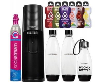 SODASTREAM TERRA + SÚPRAVA FLIAŠ VYPR