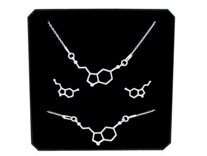 STRIEBORNÁ SÚPRAVA ŠPERKOV