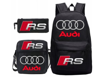 Školská taška - batoh AUDI set