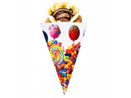 Bubble Waffle Bubble vaflové kornútky - 100 ks