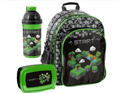Školská taška - batoh Minecraft paso 1-3 roč. VYPR