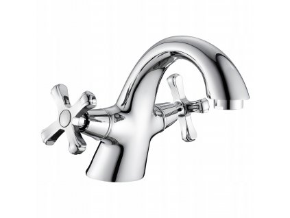 Bateria umywalkowa retro lazienkowa kran