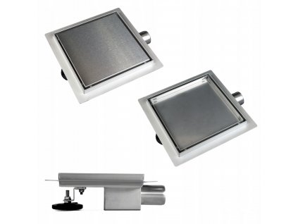 NÍZKE ROZVÍRIL BALNEO LINEÁRNE ŠTVOREC 15x15 CM_0