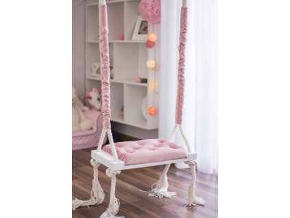 Štýlová hojdačka SMALL 50cm na lanách pre deti