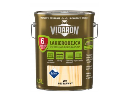 Vidaron ochranný a dekoratívny lak proti škvrnám 4,5L VYPR