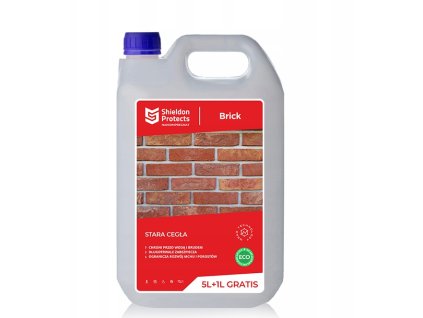 Impregnácia na tehly a staré tehly Shieldon Protect 5l + 1L