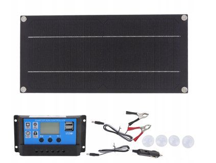 Solárny panel batéria 60 W regulátor