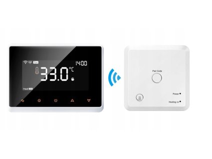 Bezdrôtový wifi termostat pre bojler na vodu a plyn VYPR