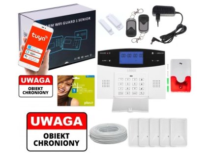 Káblový LCD Alarm GSM APP