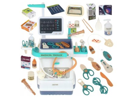 Detský lekársky vozík set VYPR