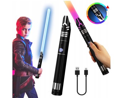 Žiarivý svetelný meč so zvukom STAR WARS