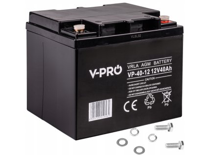 Bezúdržbová AGM batéria pre UPS 12V 40 Ah VYPR