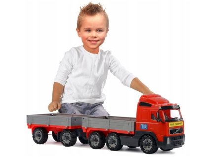 Veľké nákladné vozidlo s prívesom s bočnicami 9487 VYPR