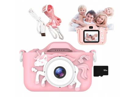 Detský digitálny fotoaparát + 32Gb karta