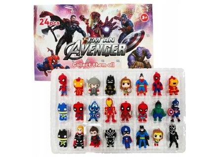Adventný kalendár Avengers Marvel