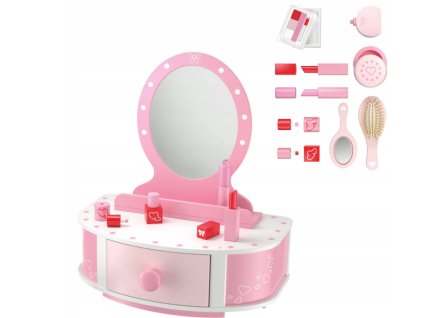Toaletný stolík so zrkadlom pre deti VYPR