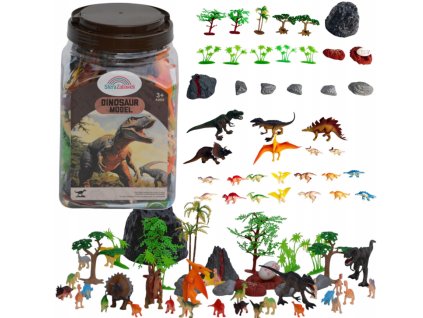 Veľká súprava postavičiek dinosaurov VYPR