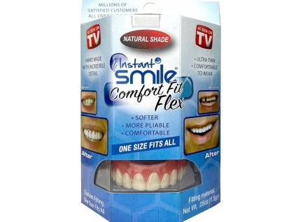 Umelé chýbajúce zuby horná čeľusť