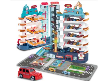 Interaktívna autodráha 5 poschodí