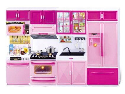 Detská kuchynka pre bábiky s príslušenstvom VYPR