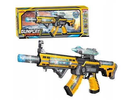 Veľký guľomet na batérie pre deti VYPR