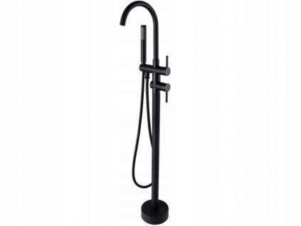 Vaňová batéria nástenná MEXEN ALMA vaňa BATÉRIE, voľne stojace BLACK_1