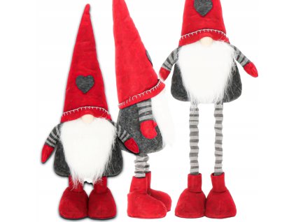 Vianočný teleskopický škriatok 95 cm VYPR