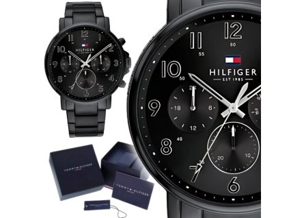 Pánske hodinky Tommy Hilfiger 1710383 čierne