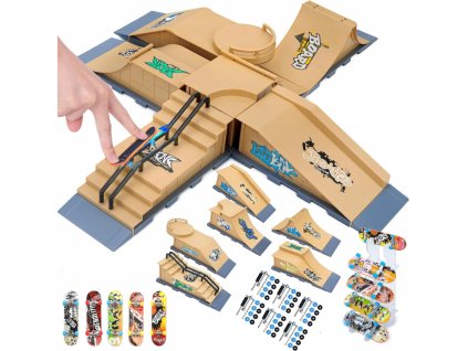 Set skatepark 6v1 + 5 katebardou