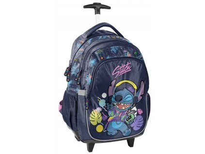 Školská taška - batoh Stitch na kolieskach