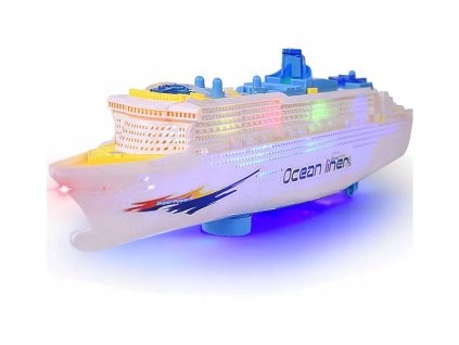 Oceánská loď Queen 2 s hračkami pre cestujúcich VYPR