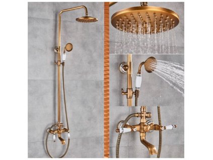 Retro SPRCHOVÁ súprava s poličkou_0