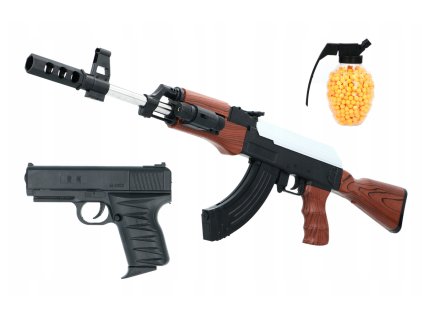 Replika pušky Kalashnikov AK 47 + guličky