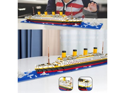 Titanic Large 56cm 1860ks tehly Set