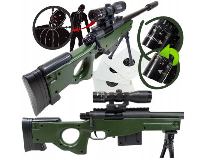 Replika ostreľovacej pušky Accuracy International Arctic Warfare