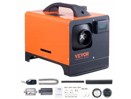 Nezávislé kúrenie - ohrievač 12V 5KW LCD Vevor