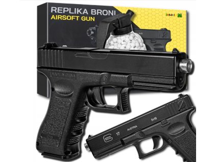 Replika guľovej zbrane C15A+GLOCK 17 ASG kovová VYPR