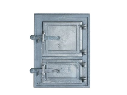 Liatinové dvierka pre kachľové pece, udiarne 35 cm x 26 cm VYPR