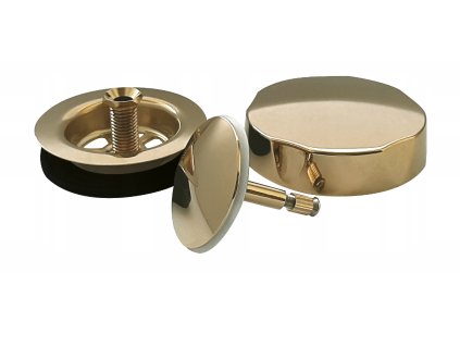 Sada automatického vaňového sifónu zlatý