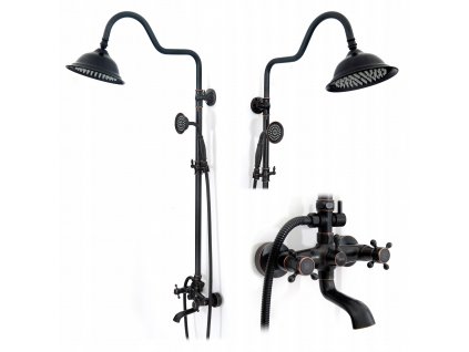 Súprava sprcha zásobník Rozprašovač Nadtynkowy RETRO REA_1