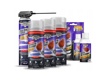 Sada 3x Bomba, prípravok proti plošticiam No Pest